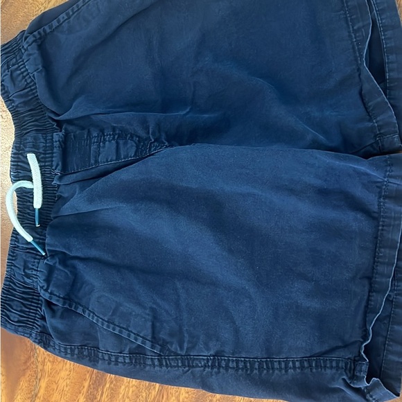 Navy Blue Drawstring Shorts - Picture 5 of 6
